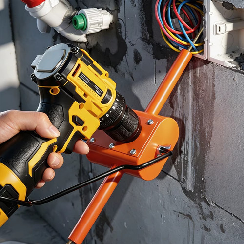 Automatic wall wiring machine - wiring,