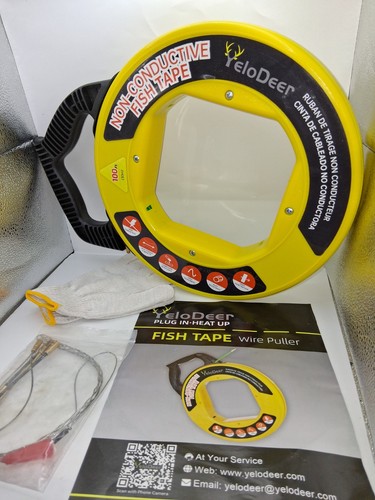 Fish tape wire puller - tape,